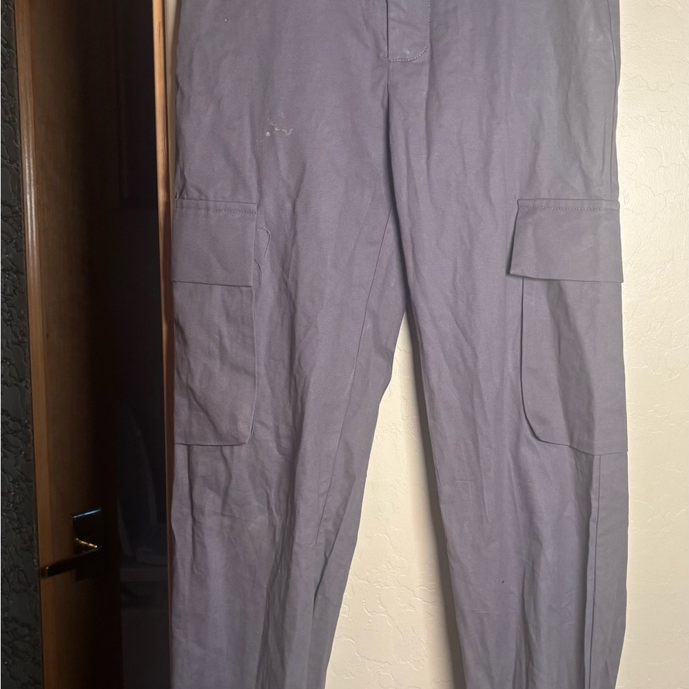 SHEIN Gray Cargo Pants size small